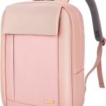 Voova Travel Laptop Backpack for Men Women, Slim Lightweight Backpack School Bookbag with Laptop Compartment for Work Business and College, Waterproof Computer Bag Fits 14-15.6 Inch Notebook, Black